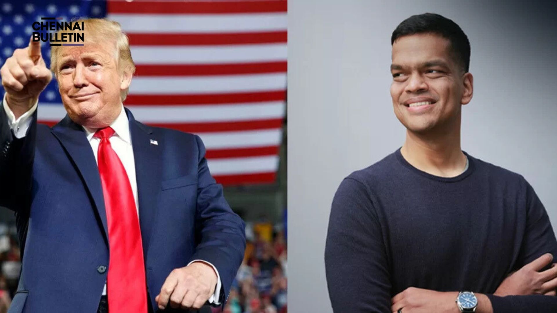 Sriram Krishnan and Donald Trump